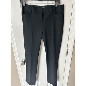 Express columnist black dress pants size 4R straight leg